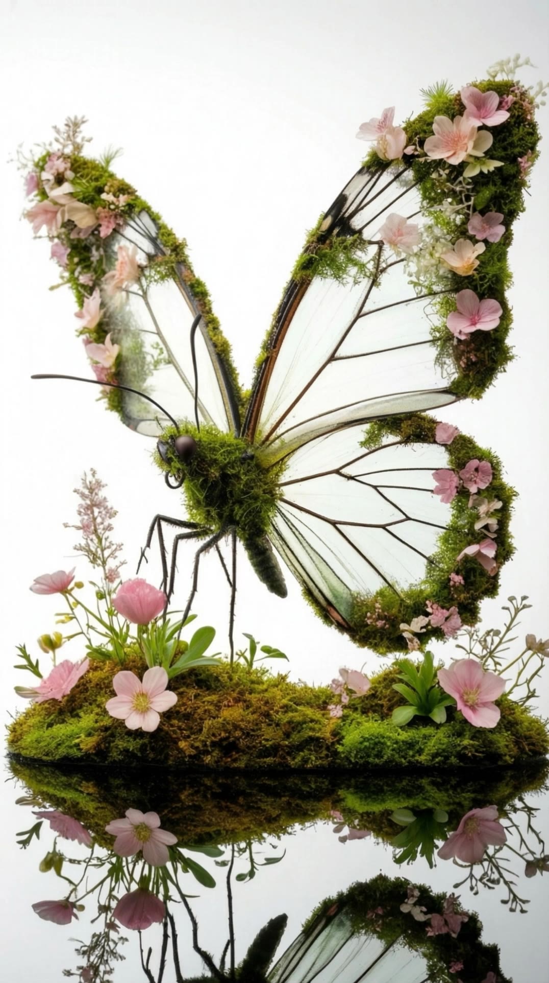 Kling AI work 304709457506230 - butterfly ai wallpaper AI video