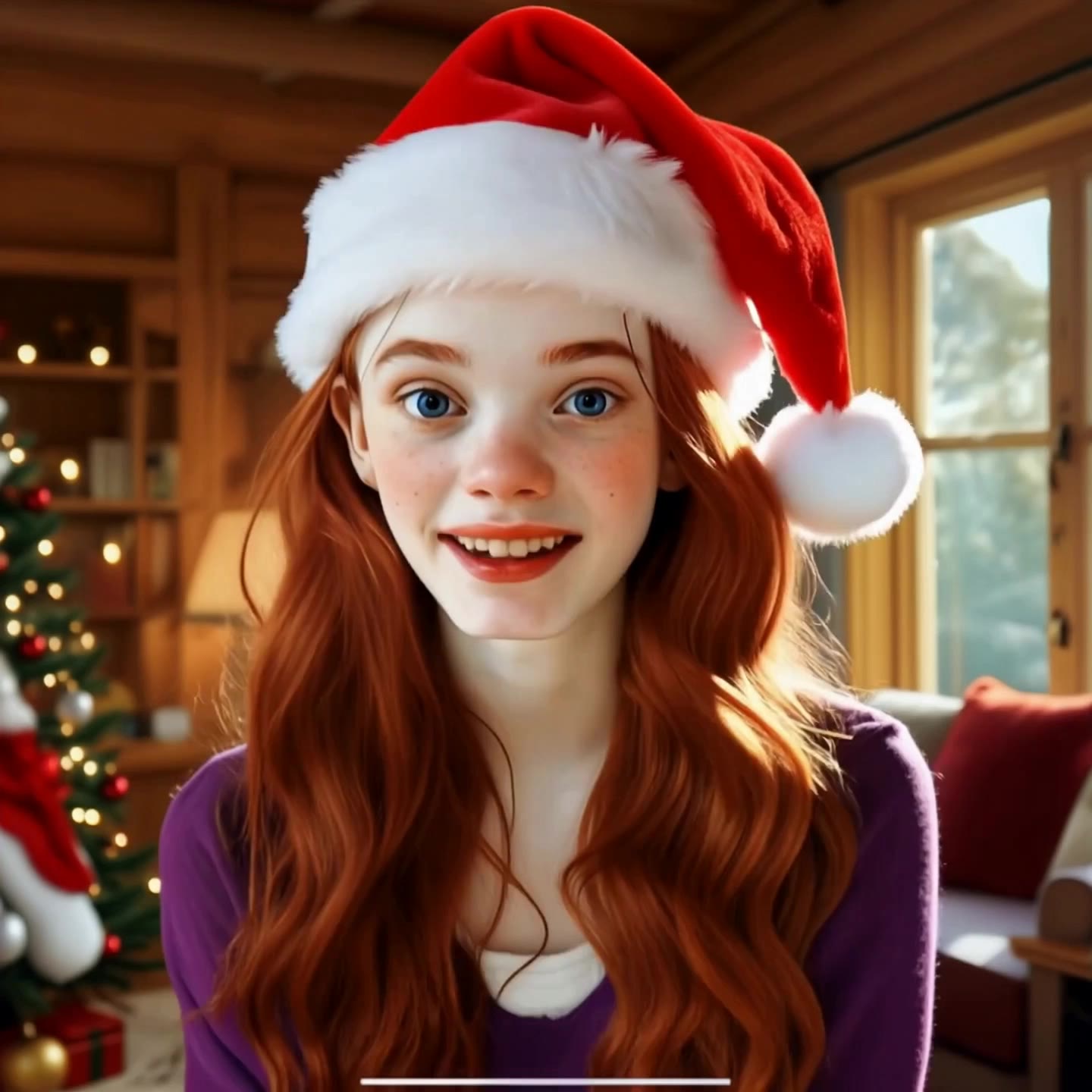 Kling AI work 298406417656482 - custom santa video AI video