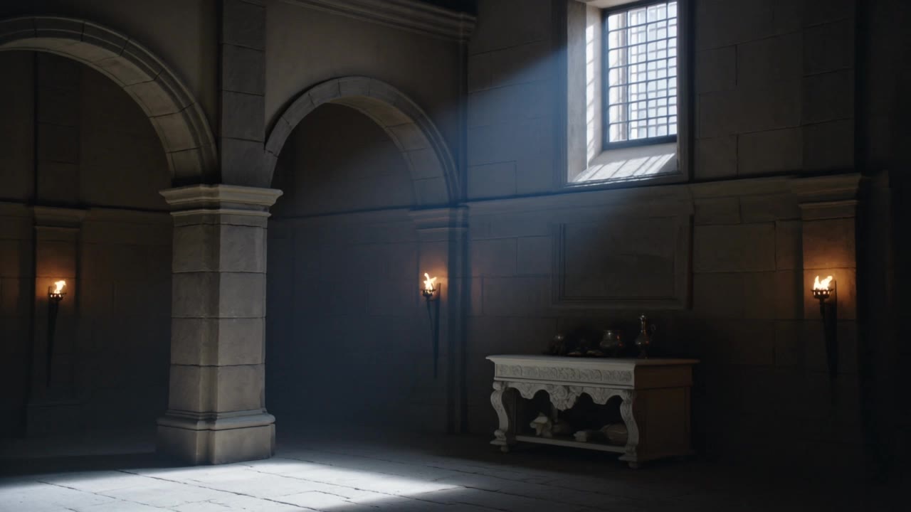 A Pour State of Affairs - medium shot cinematography AI video