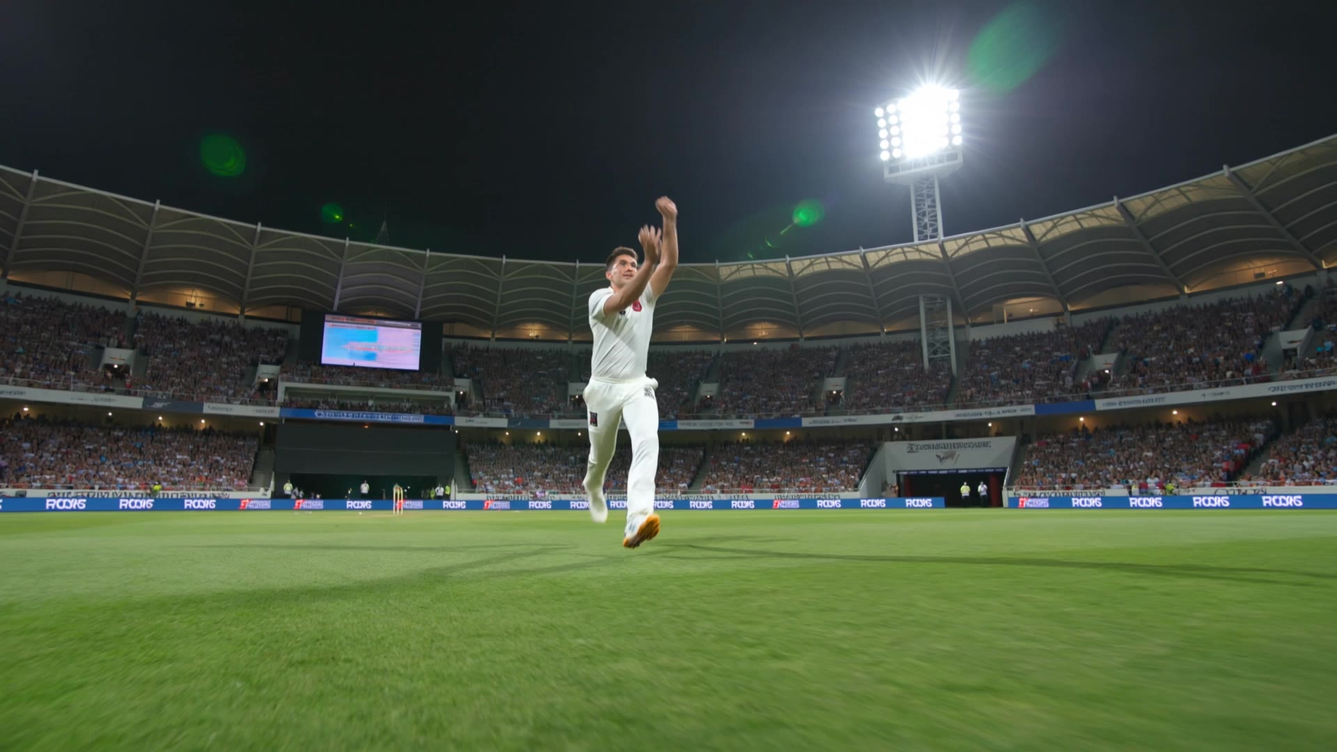 Fast bowling - fast running gif AI video