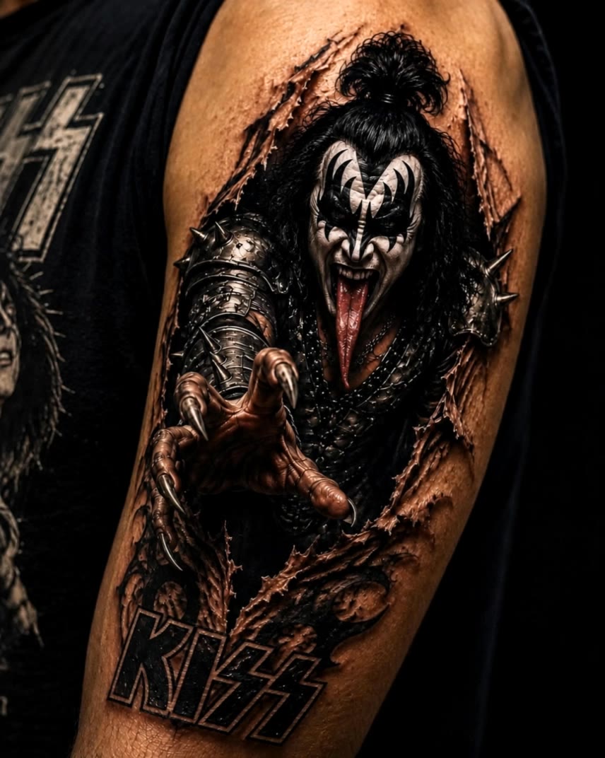 Kling AI work 319524891528953 - flying raven tattoo AI video