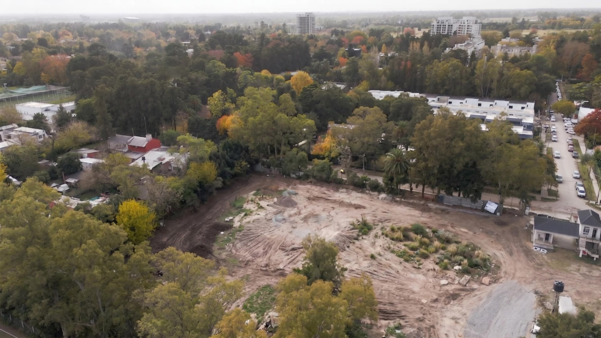Hyperlapse building construction - construction AI video