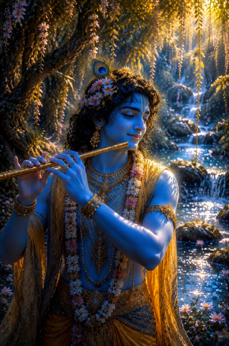 Kling AI work 318921921668095 - krishna lipsync AI video
