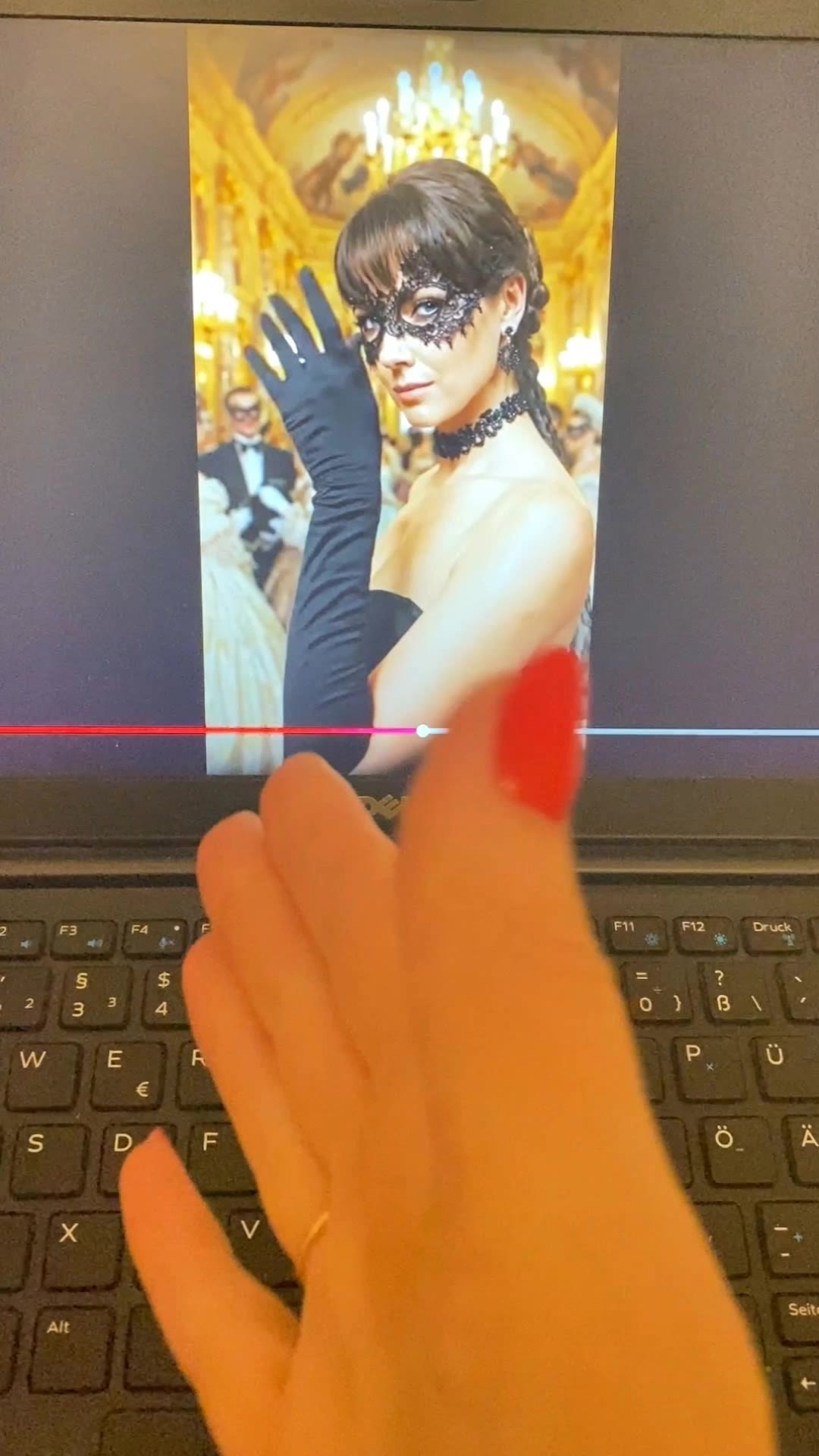 Kling AI work 306428931614497 - shaky laptop screen AI video
