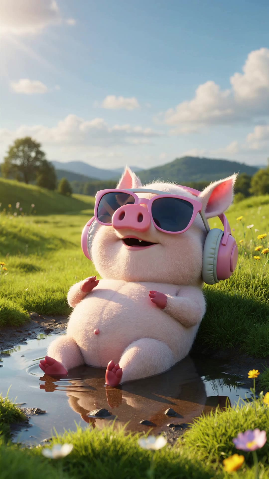 Kling AI work 295711569662166 - pig silhouette AI video