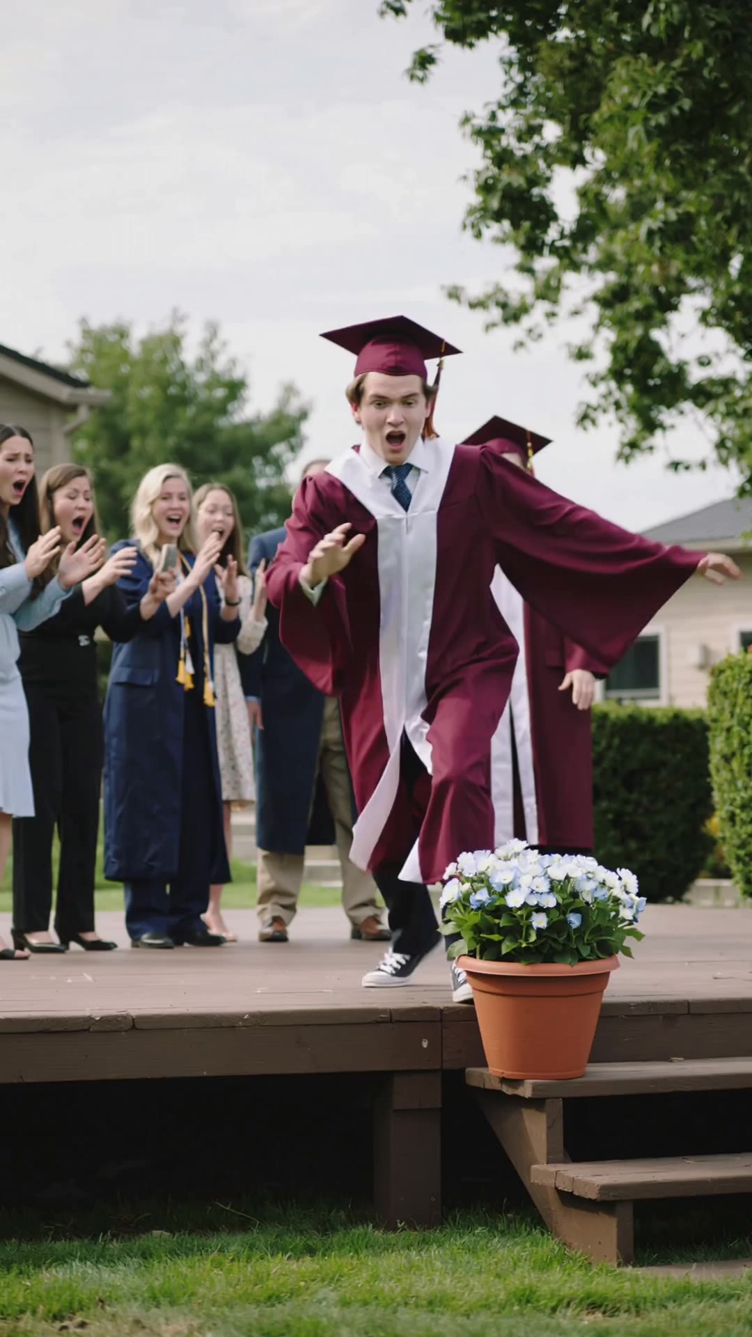 A high school graduate - ai image to video generator online AI video