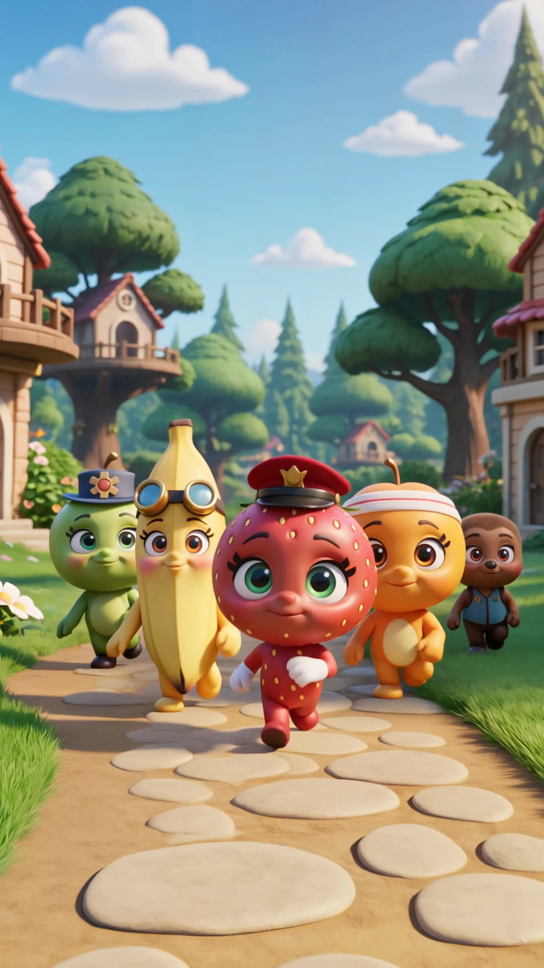 Kling AI work 315852389522716 - cast of characters AI video