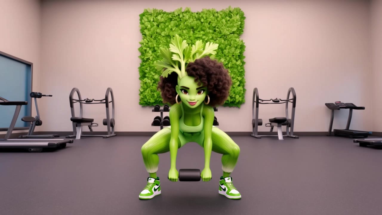 Kling AI work 310617029664439 - gym scene AI video