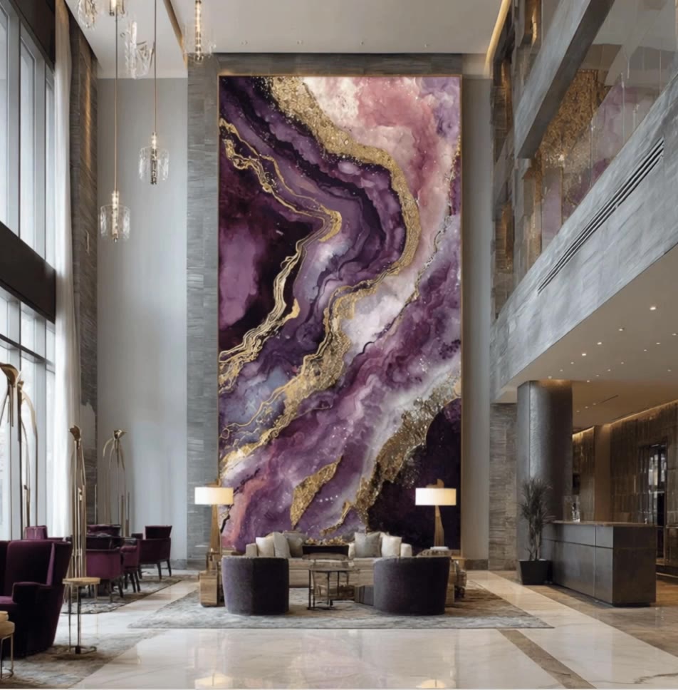 Custom Lobby Art - haircut art AI video