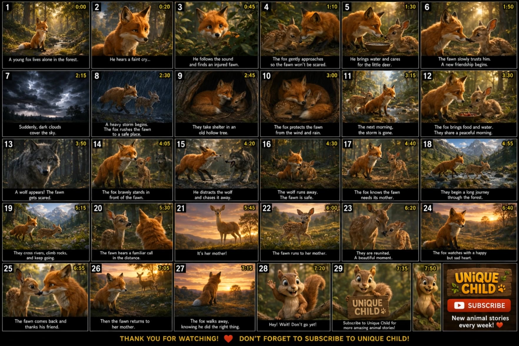 The little squirrel - flying squirrel images AI video