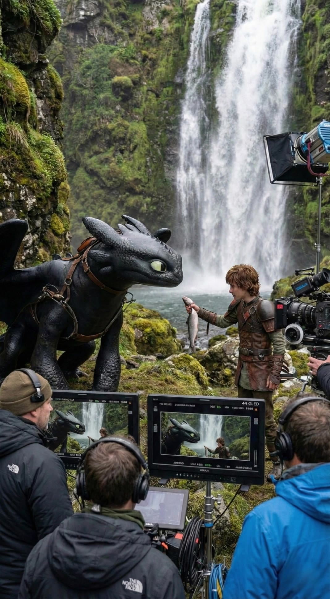 HTTYD On Set: Action! 🎬 - action lighting AI video