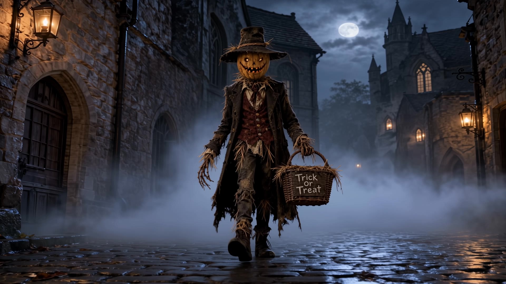 Halloween - ai halloween images AI video