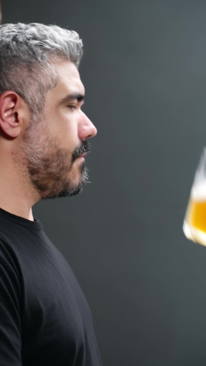 Drinking - beer style AI video
