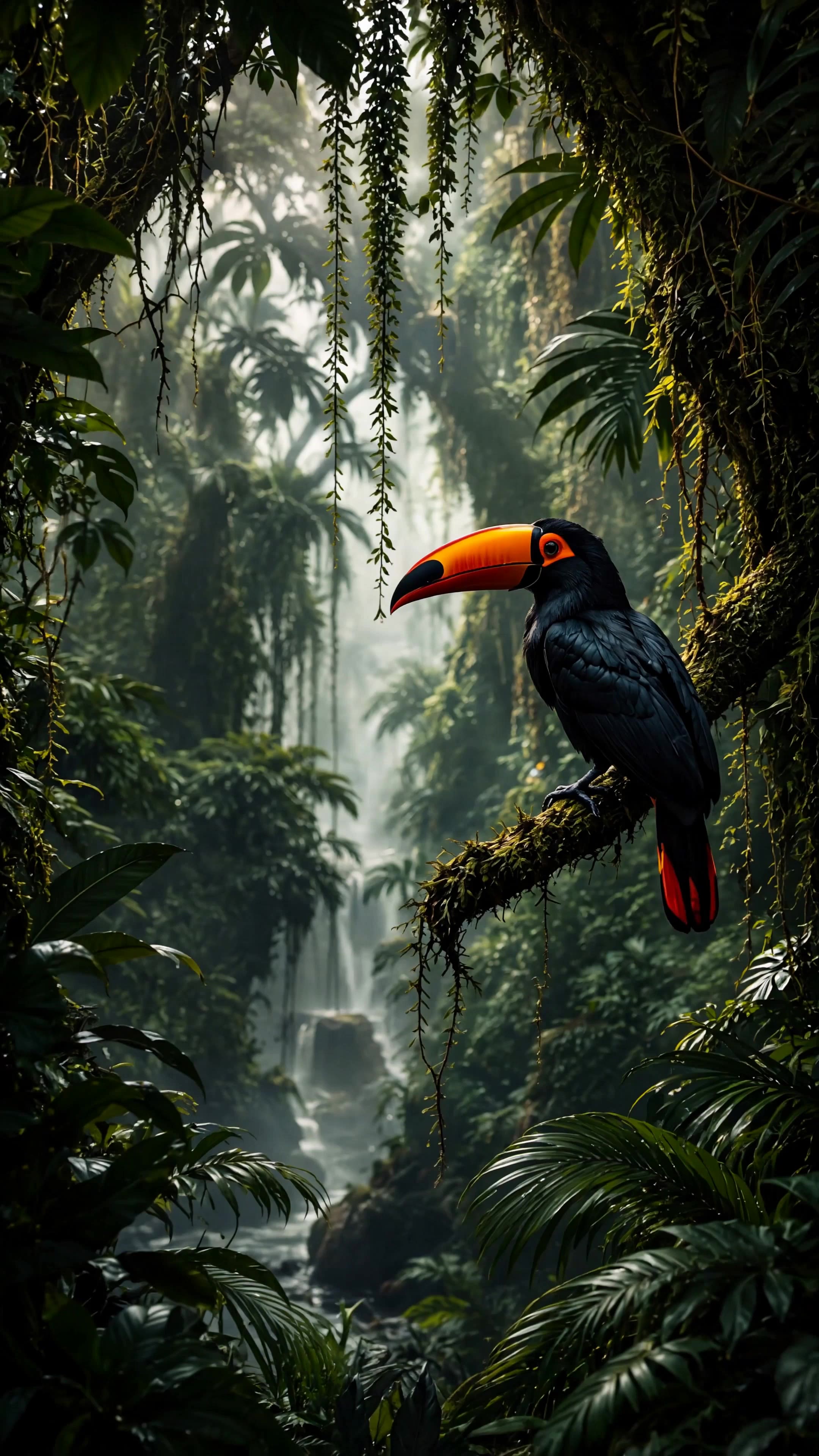 Kling AI work 319060475660640 - toucan images AI video