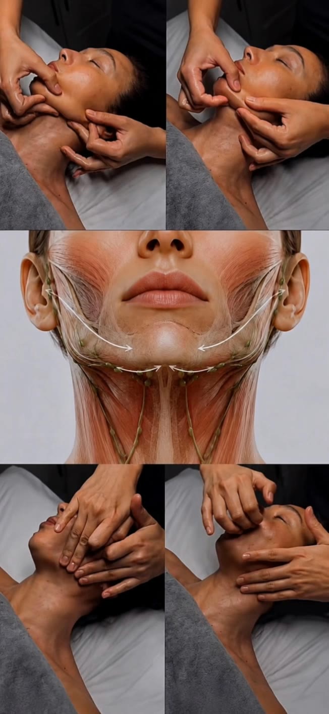 Jawline Sculpting Facial Massage - professional facial mocap AI video