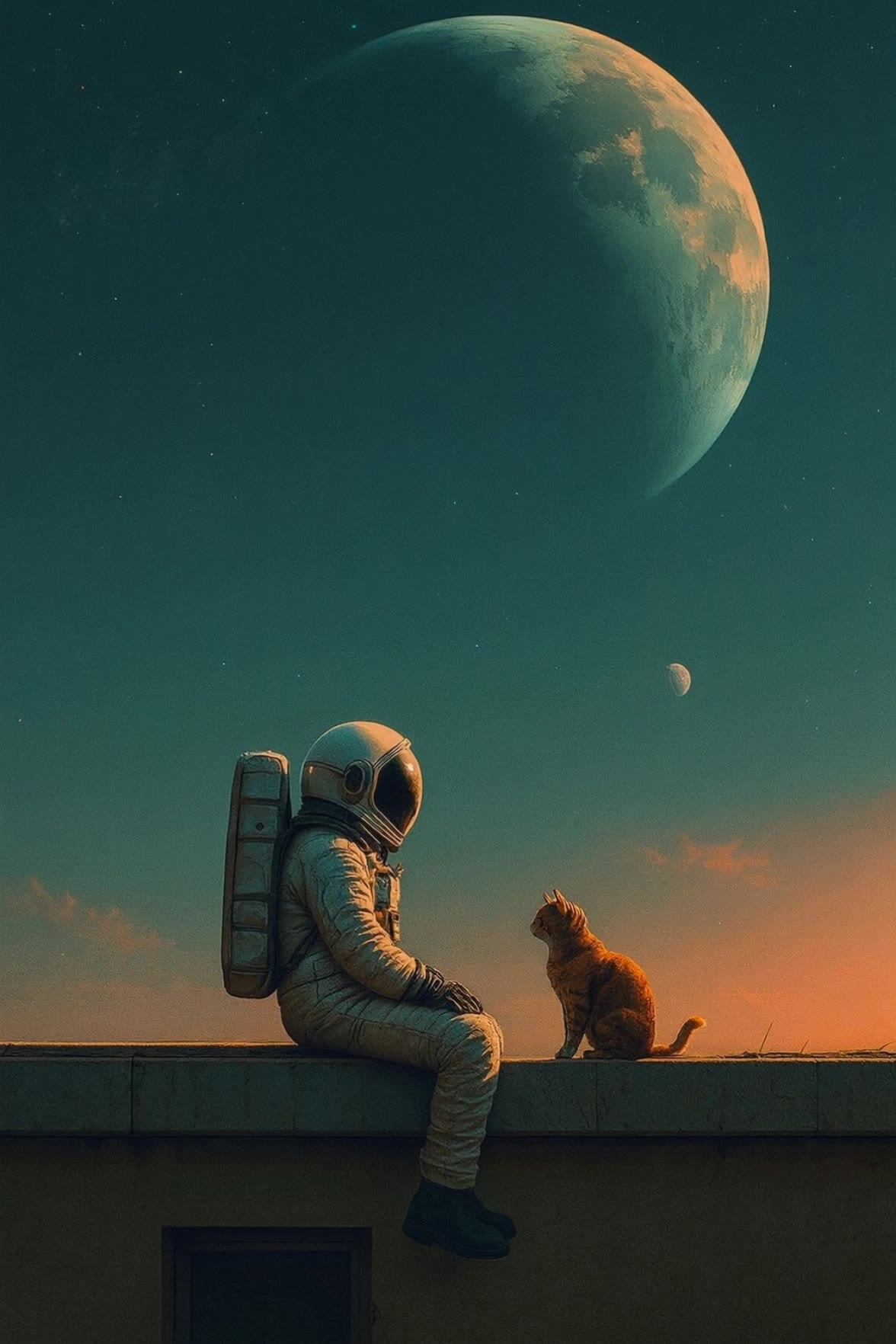 Kling AI work 296941473505370 - animated astronaut AI video