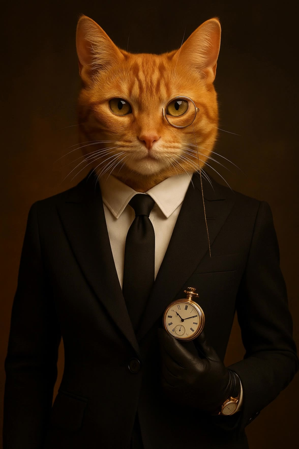 Suited Cat - cat ai AI video