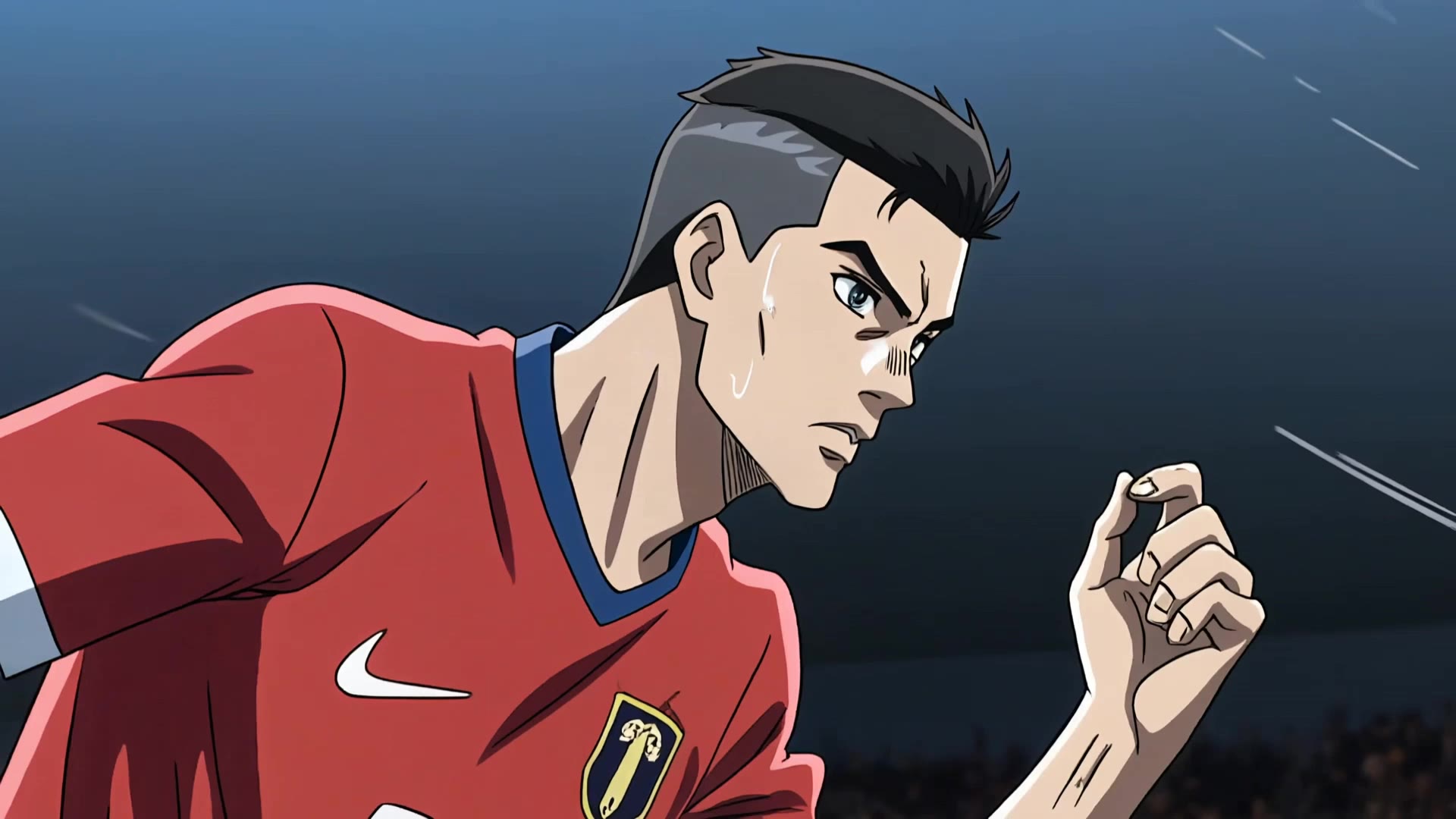 anime style football - anime skin color AI video