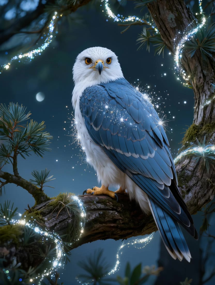 The bird and the magic - magic art AI video