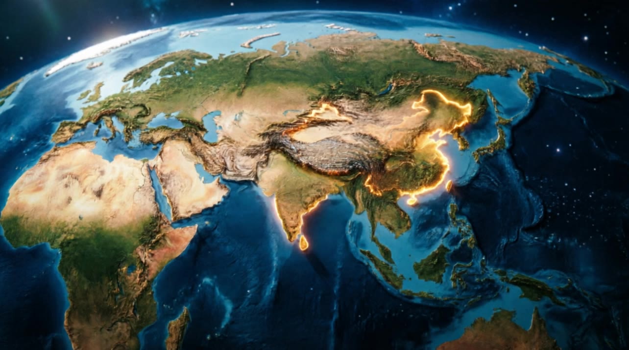 World moving map with 4k 60 fps - dnd world map generator AI video