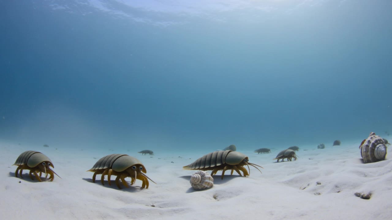 Ancient Ocean - ocean style AI video
