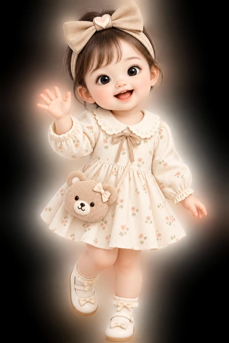 First baby girl - create ai girl AI video