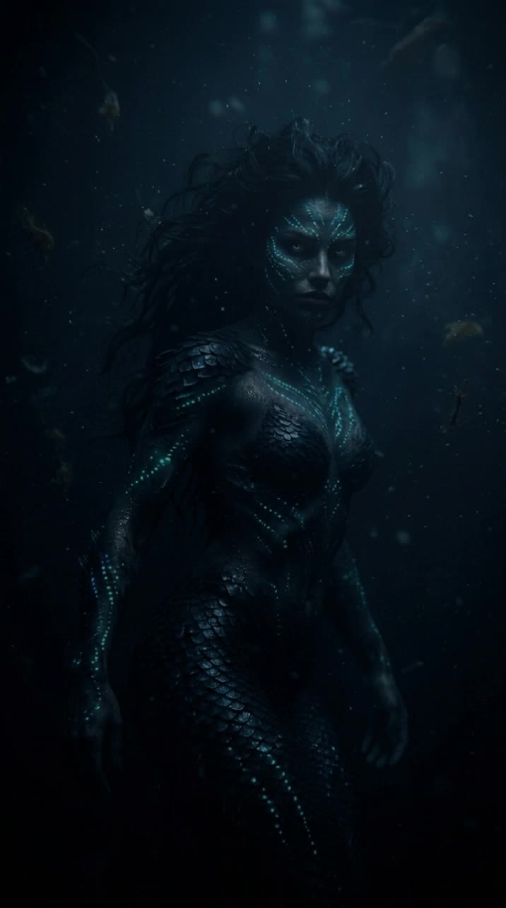 Kling AI work 308593435617513 - mermaid video AI video