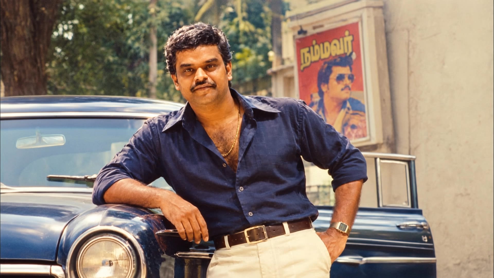 80's pose Tamil movie. - ai movie posters AI video