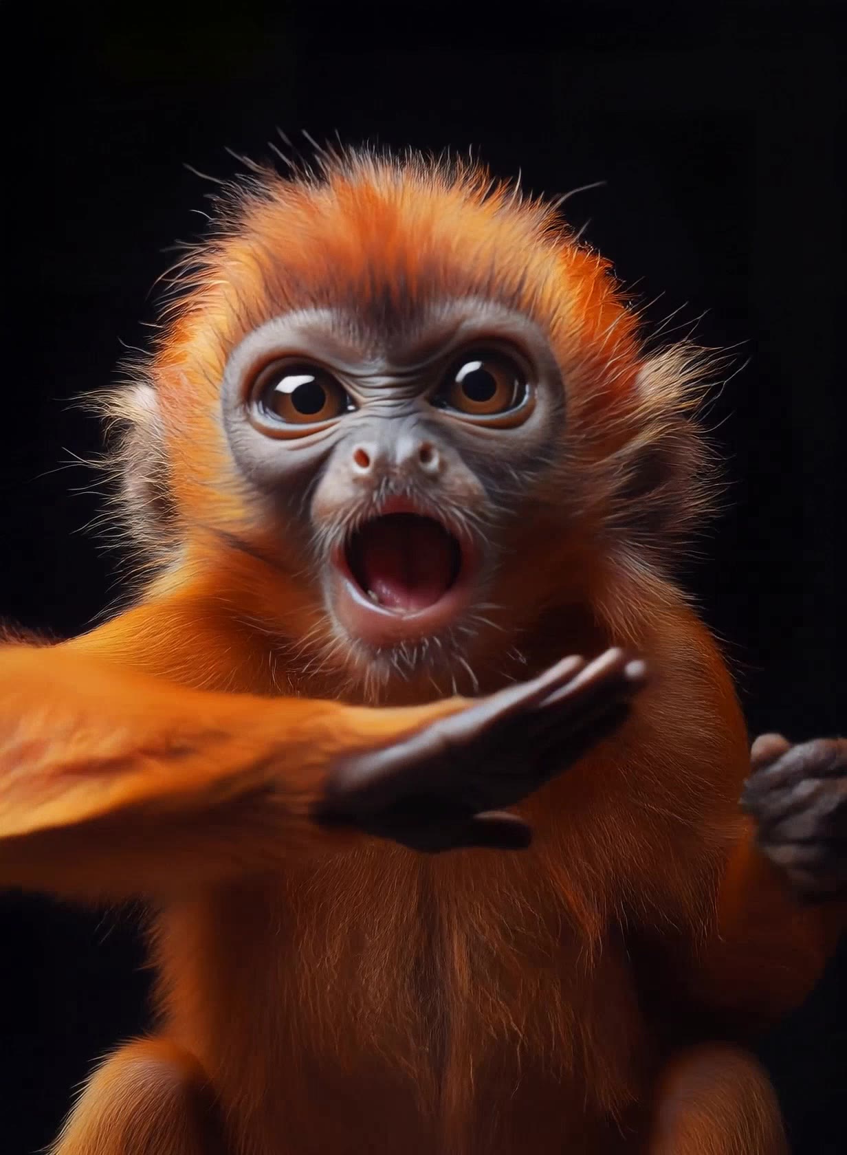 funny monkey - monkey style AI video