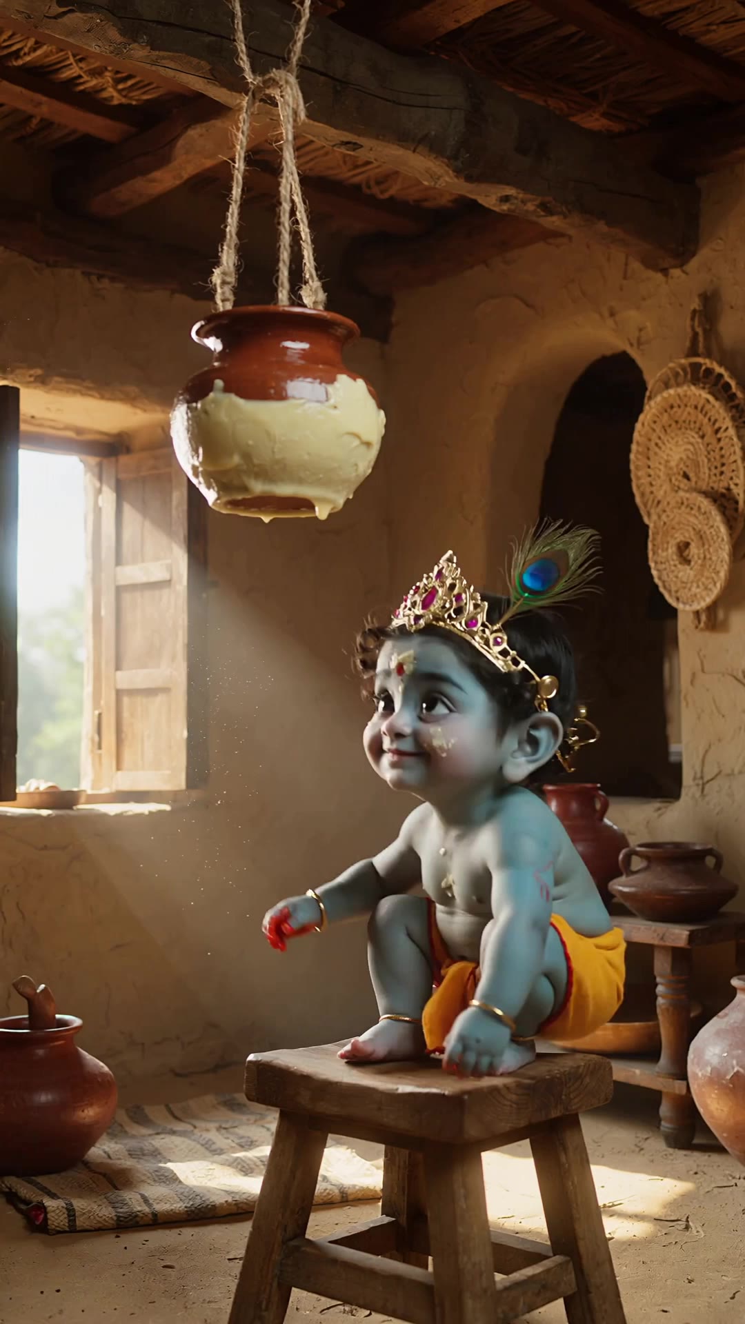 Kling AI work 311706413610149 - krishna lipsync AI video