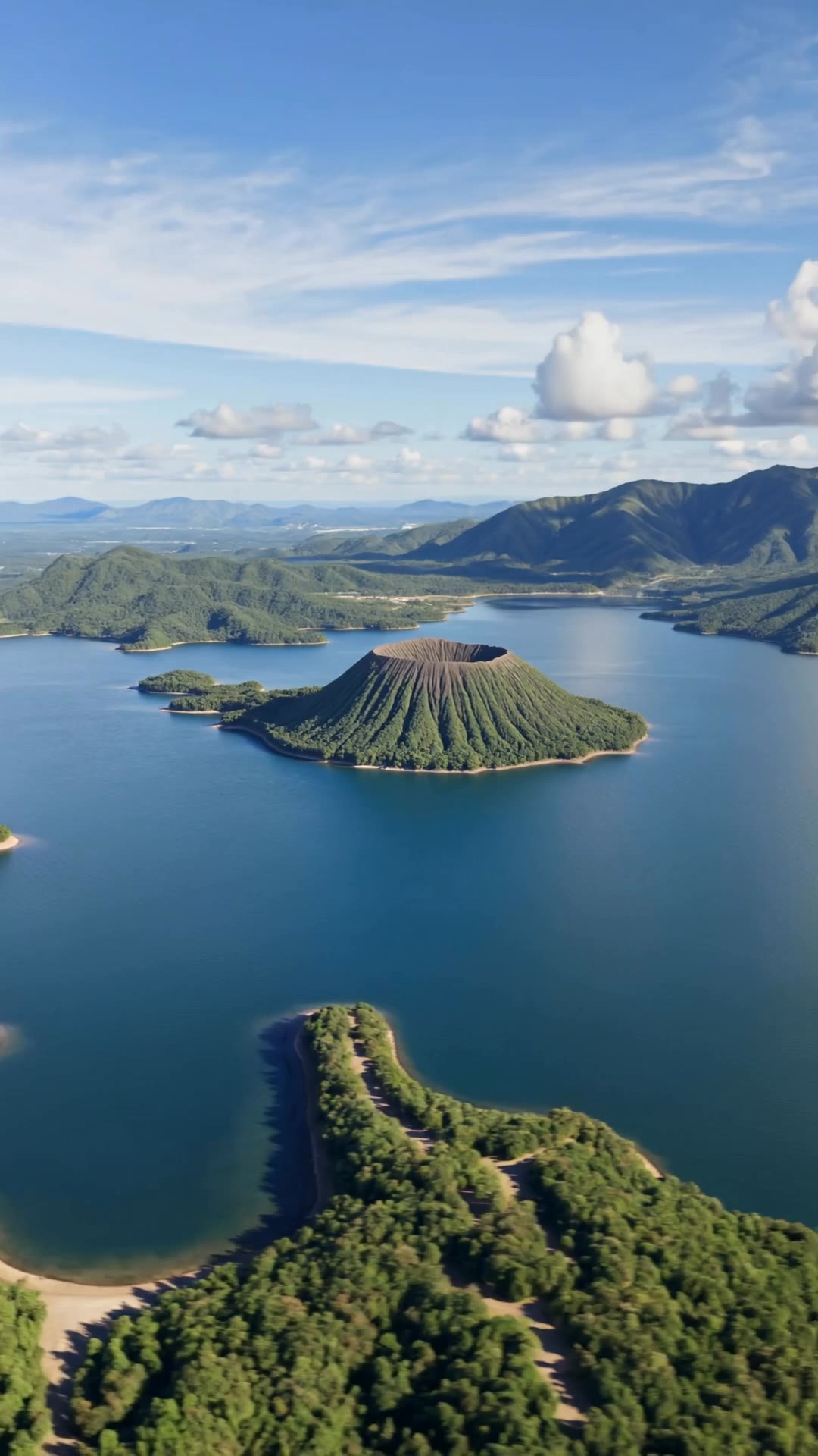 taal lake - ai text to voice generator AI video