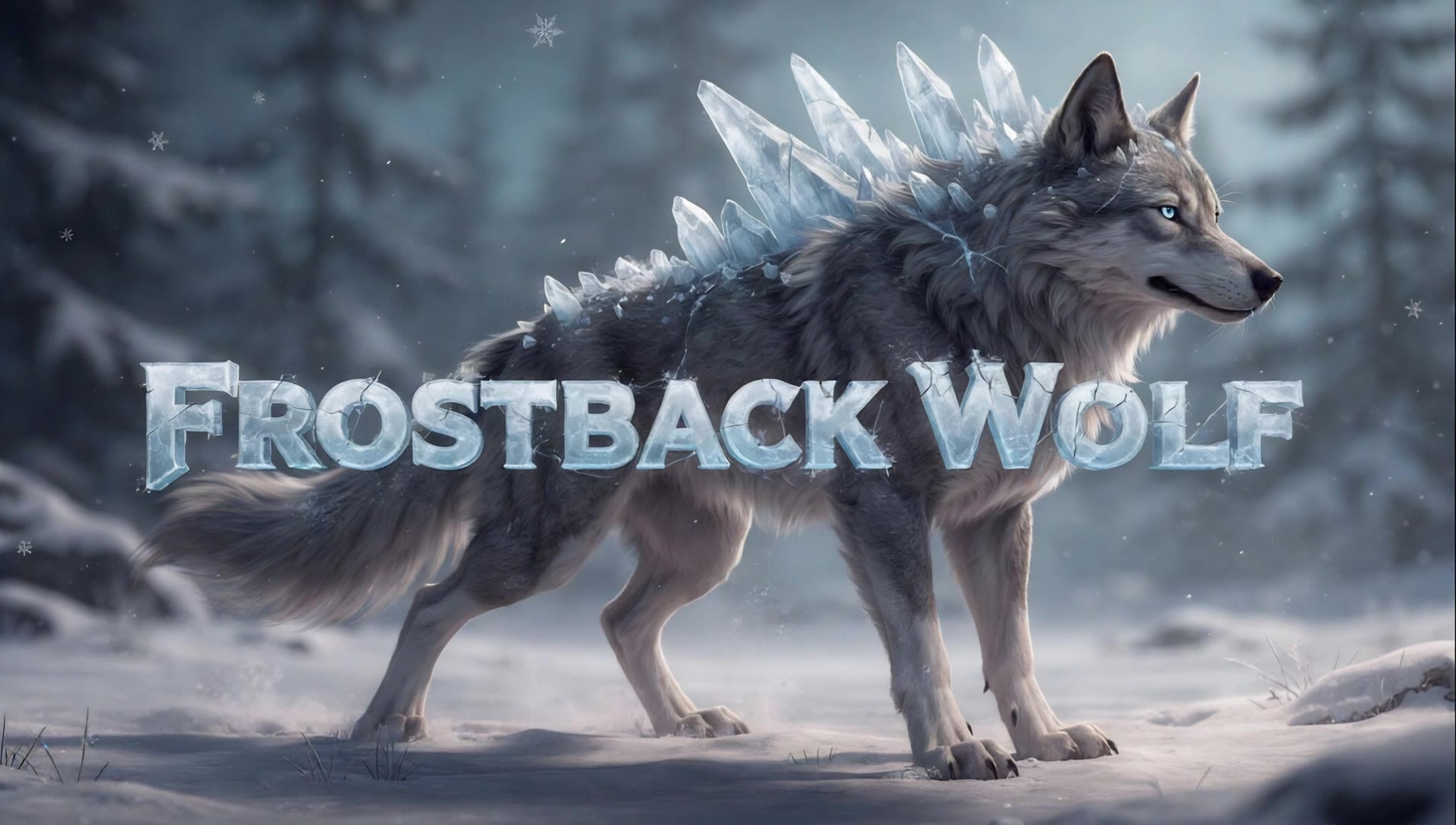 Kling AI work 296360369610383 - wolf style AI video