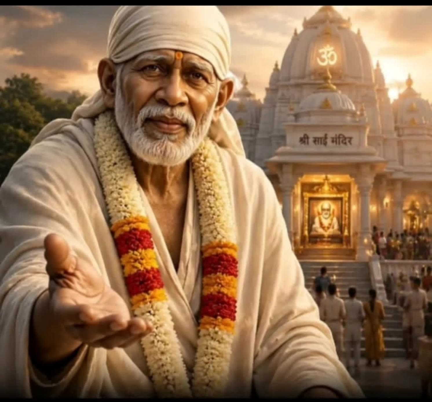 sai baba blessings - twin sai AI video