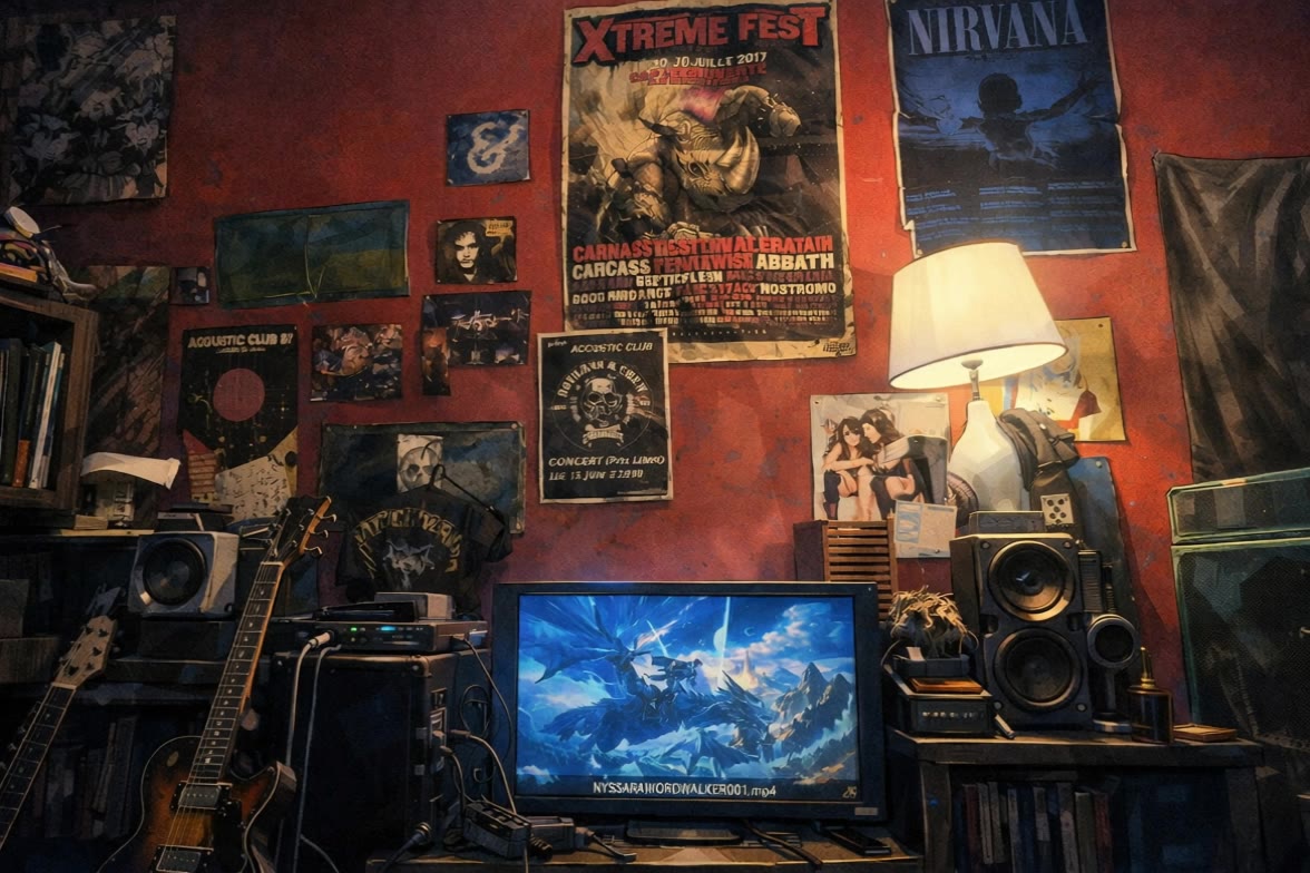 magic studio wall - magic poster design AI video
