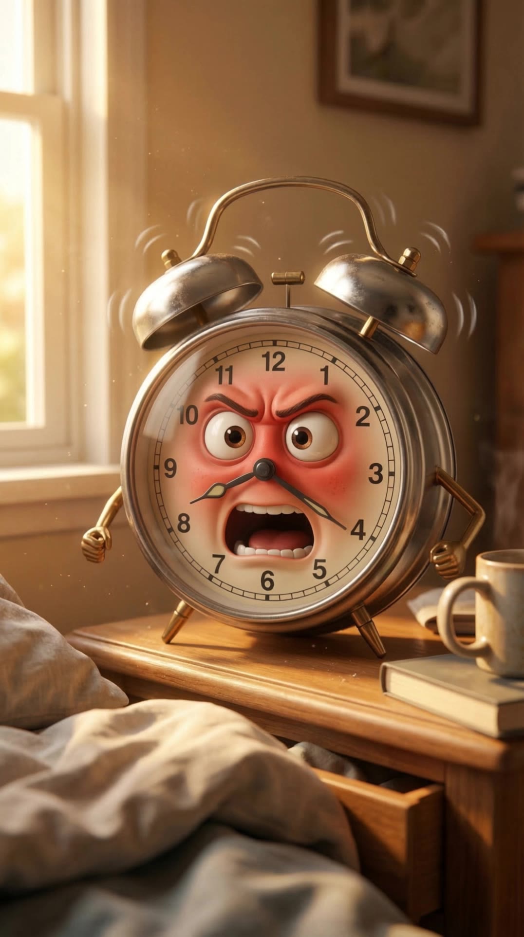alarm clock character - create your own lego character AI video