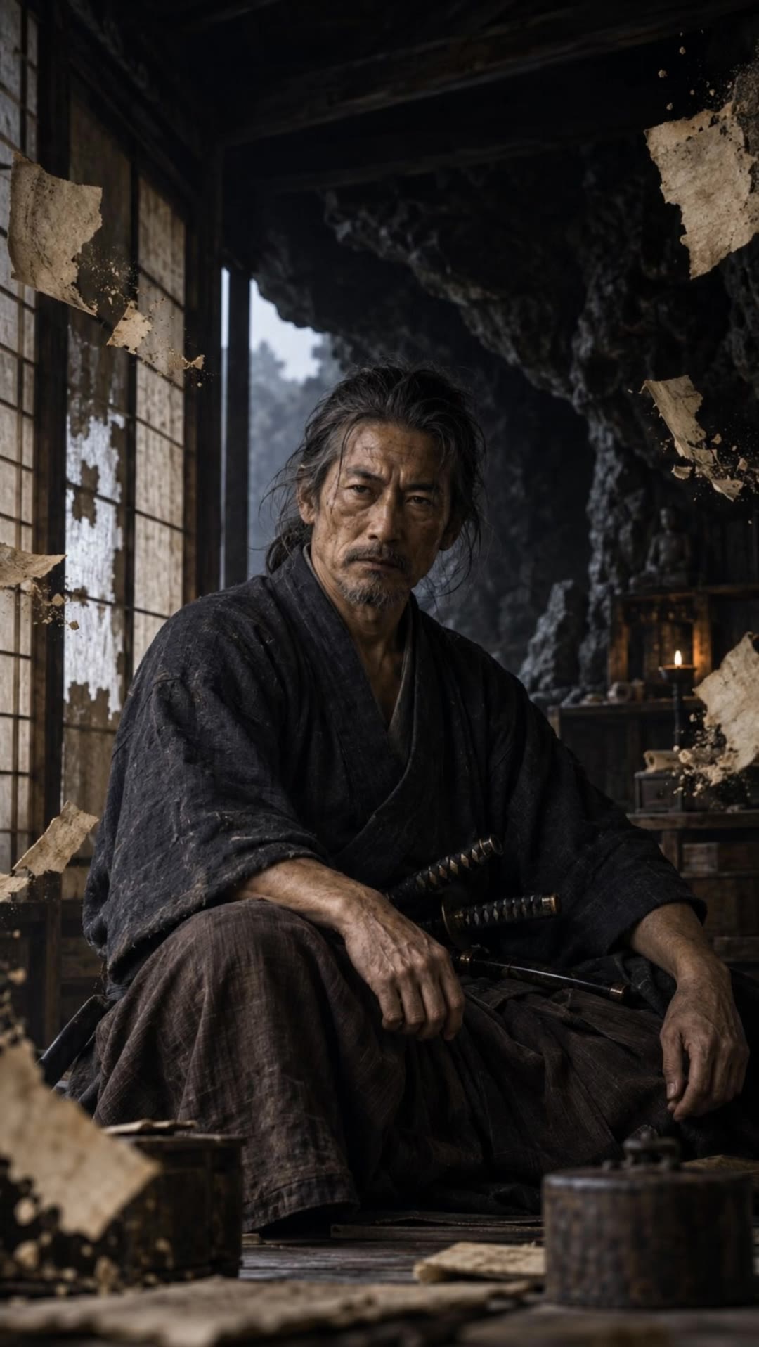 Miyamoto Musashi  - face morph ai AI video