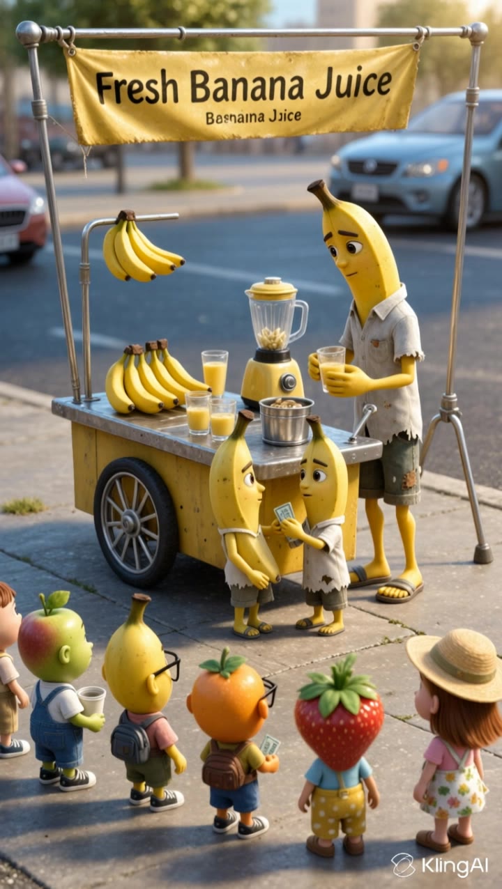banana - twin banana AI video