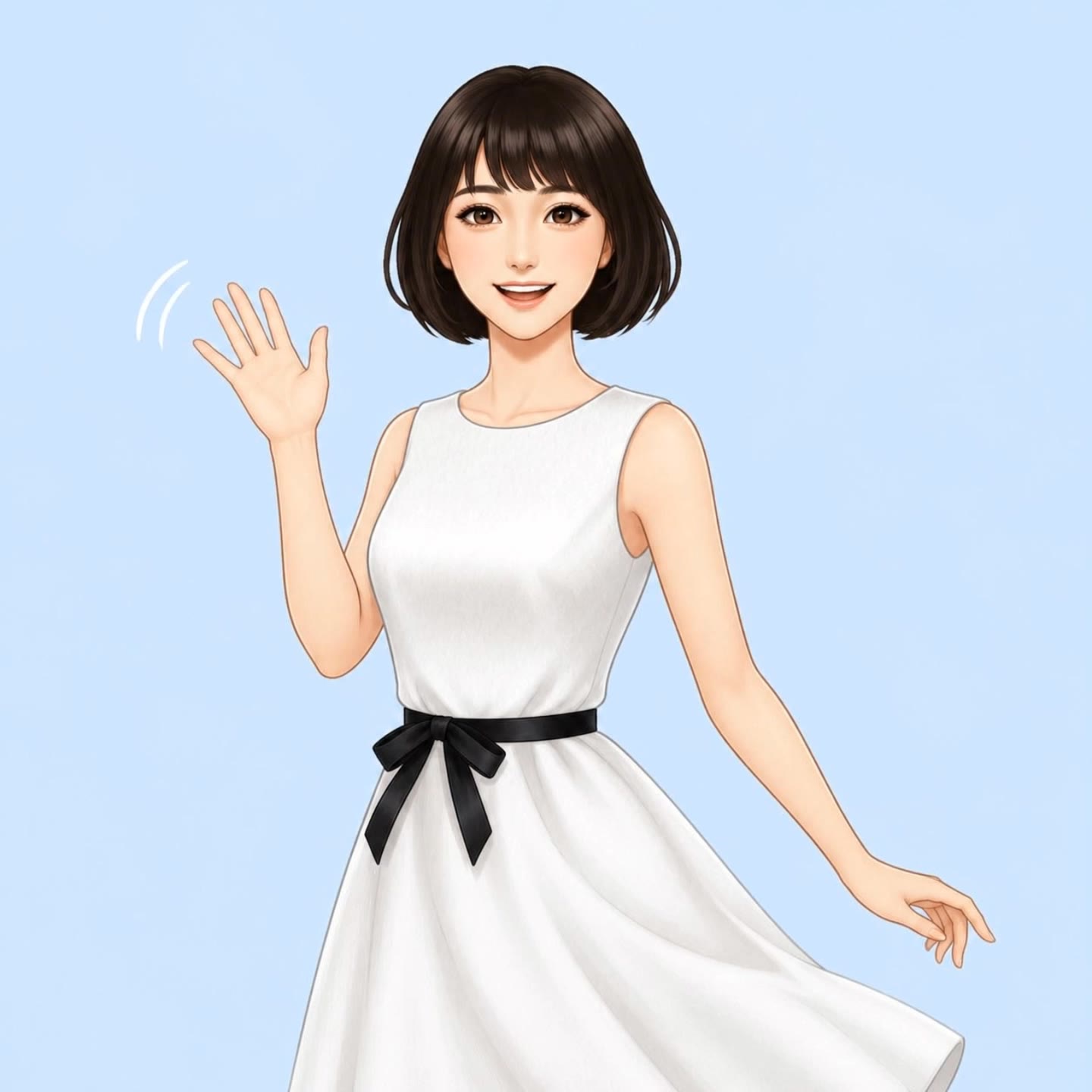 ごきげんよう - gif welcome AI video