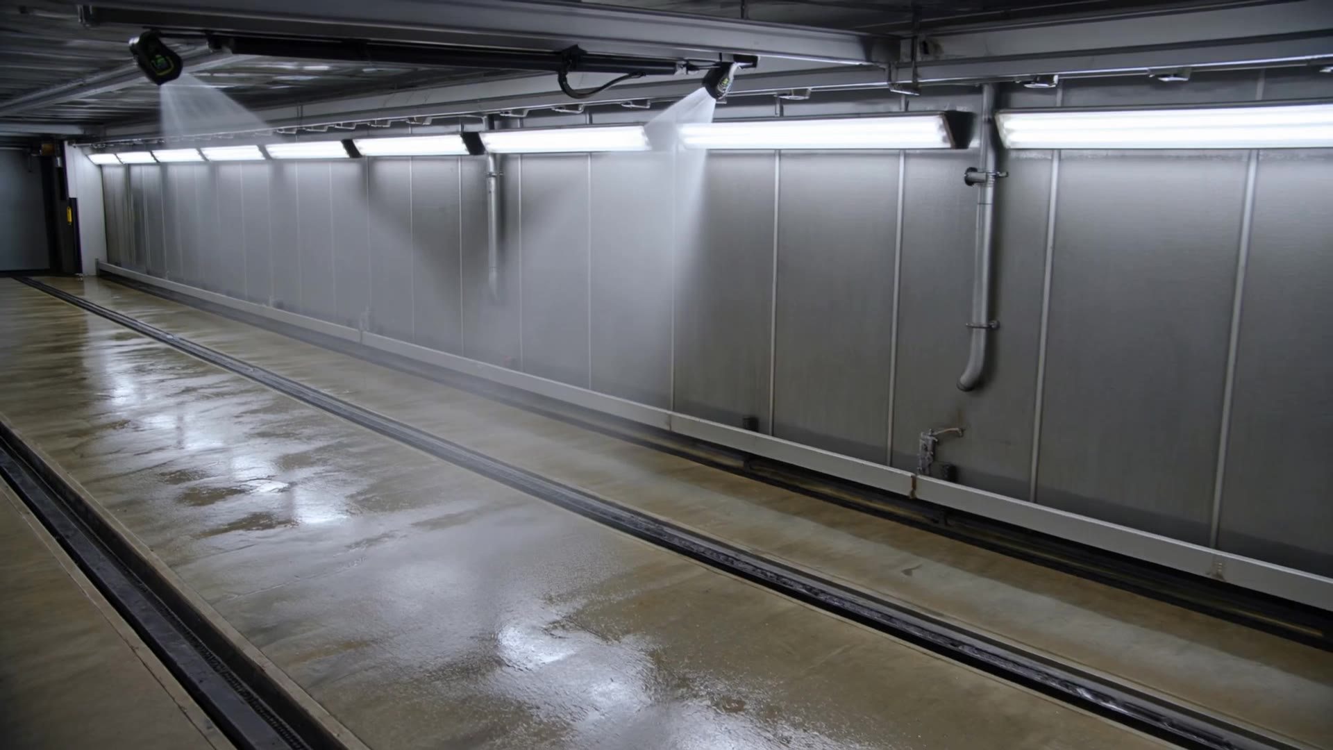 Boring car wash - grime scene car wash AI video
