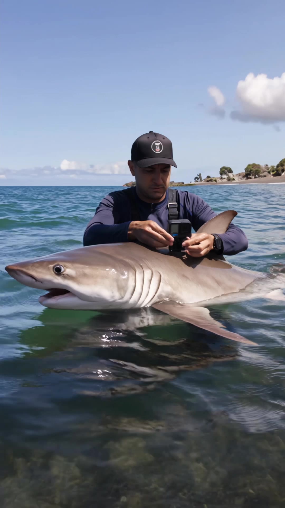 I Put a Camera on a Shark 😳 - cinematography camera AI video