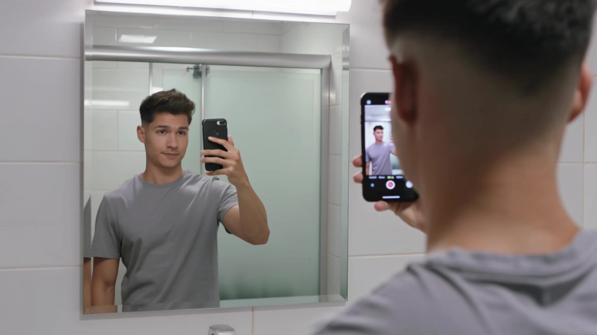 Kling AI work 315972900618485 - curtain haircut male AI video