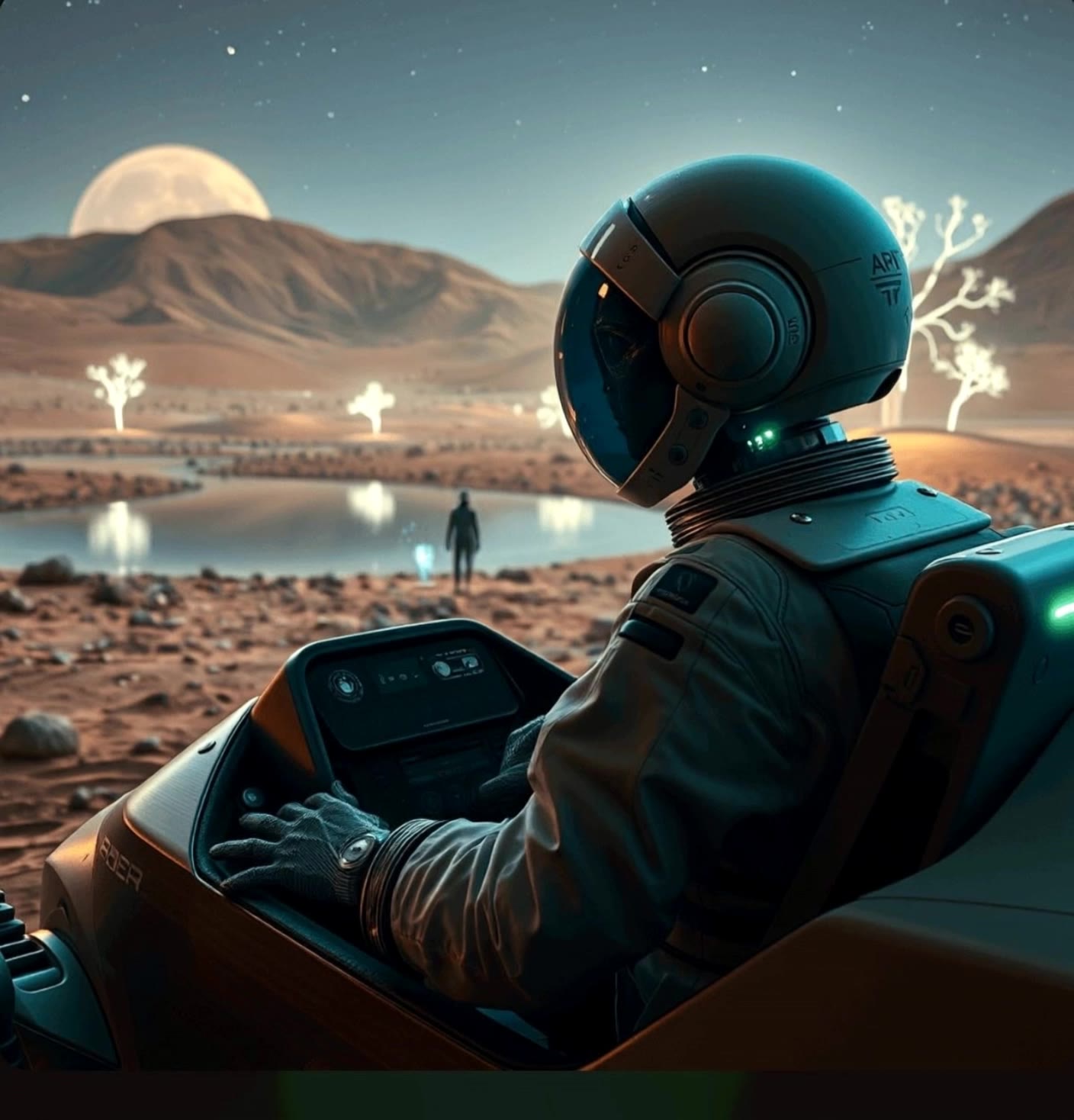 Kling AI work 317930620523896 - animated astronaut AI video