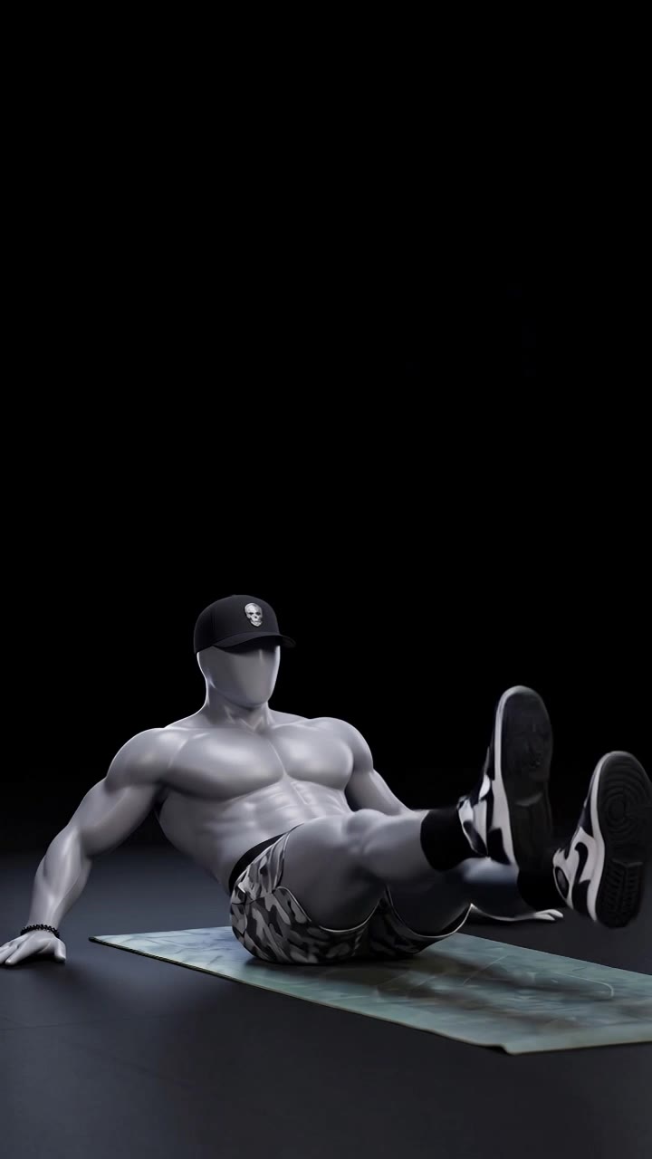 Abs workout - ai workout generator AI video