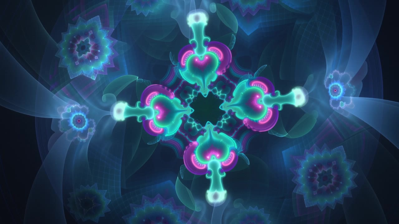Kling AI work 295998194301877 - vaporwave background AI video
