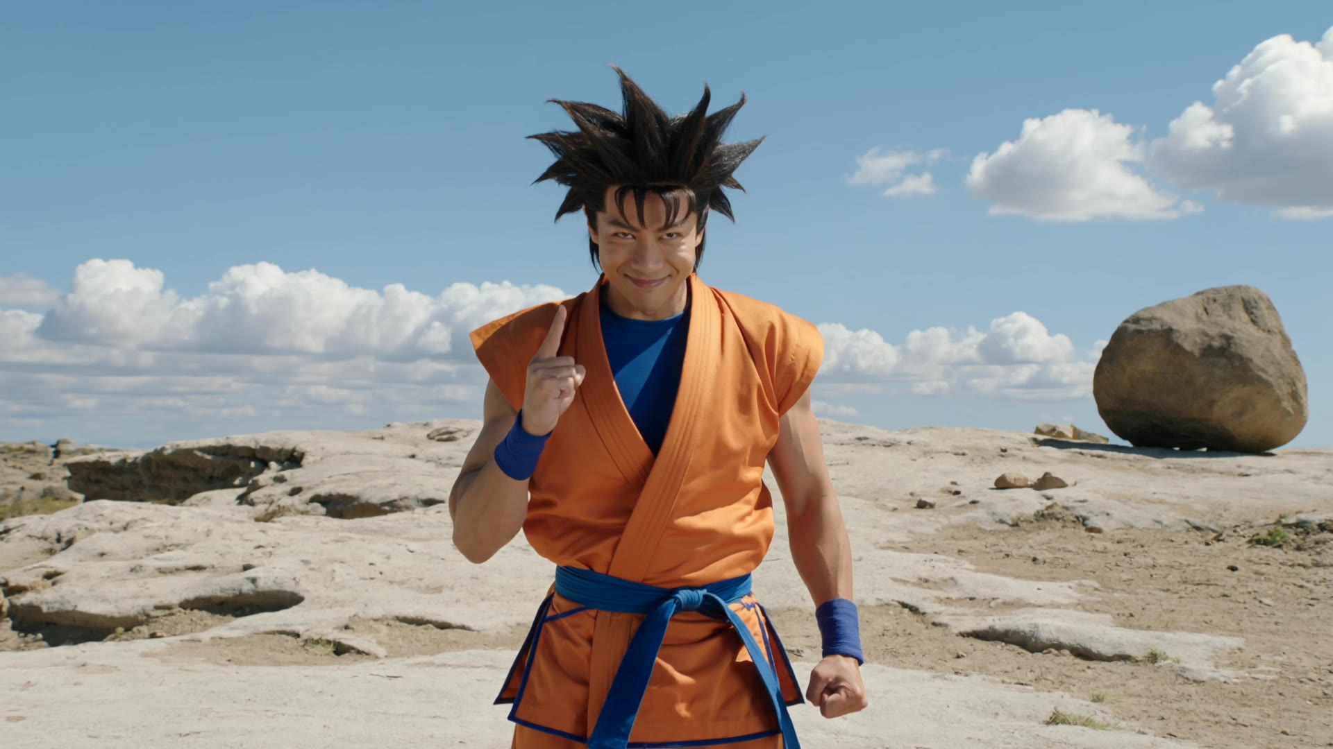 Kling AI work 313959418610655 - goku in a suit AI video