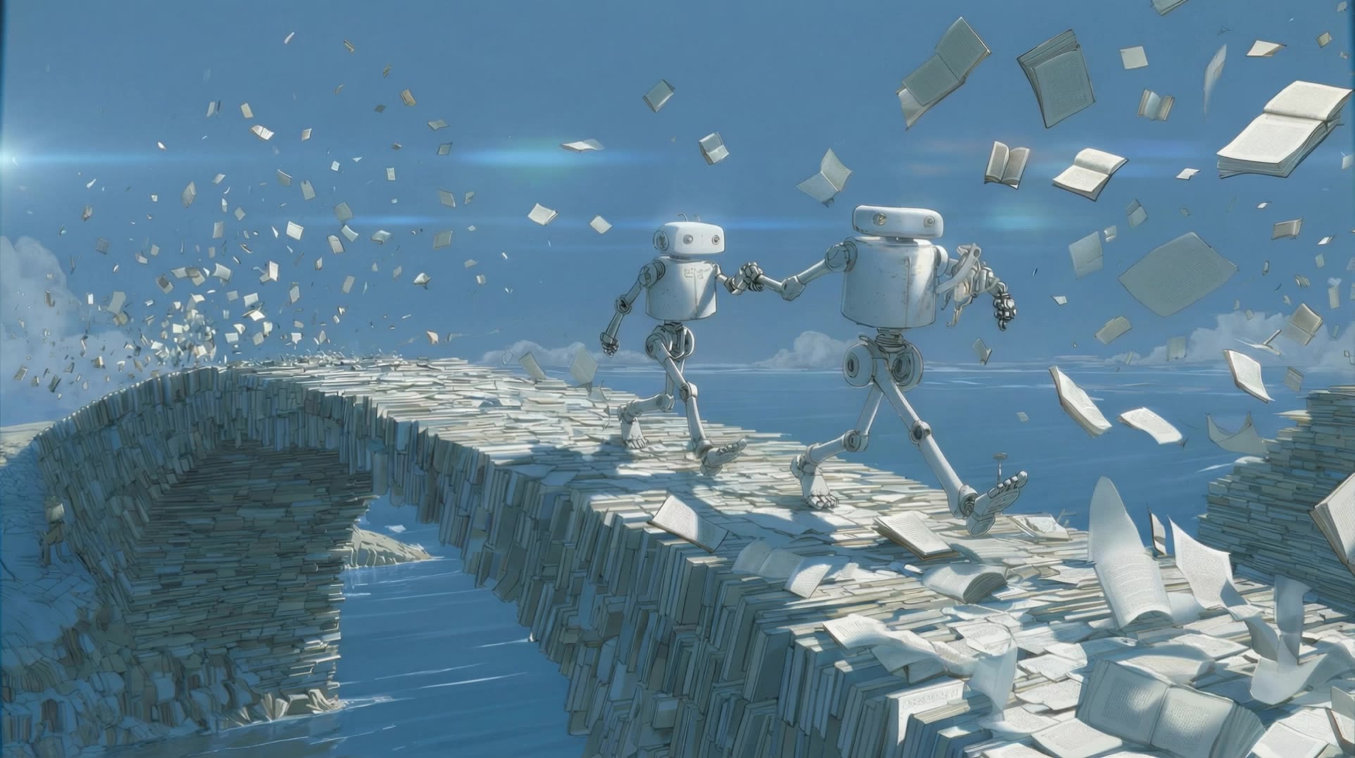 Running Through Everything - ai running AI video