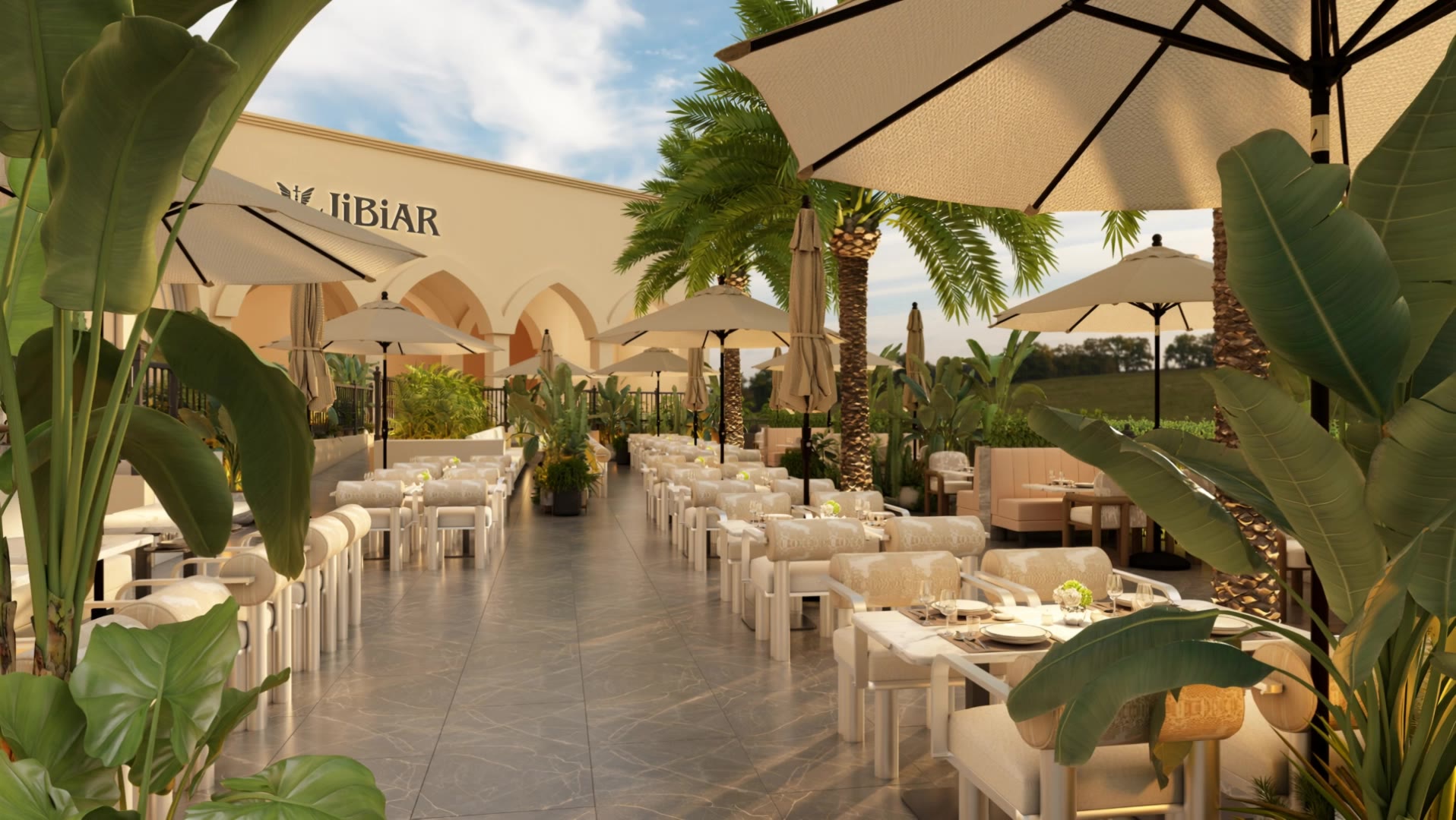 JiBiAR Dubai - architectural visualisation AI video