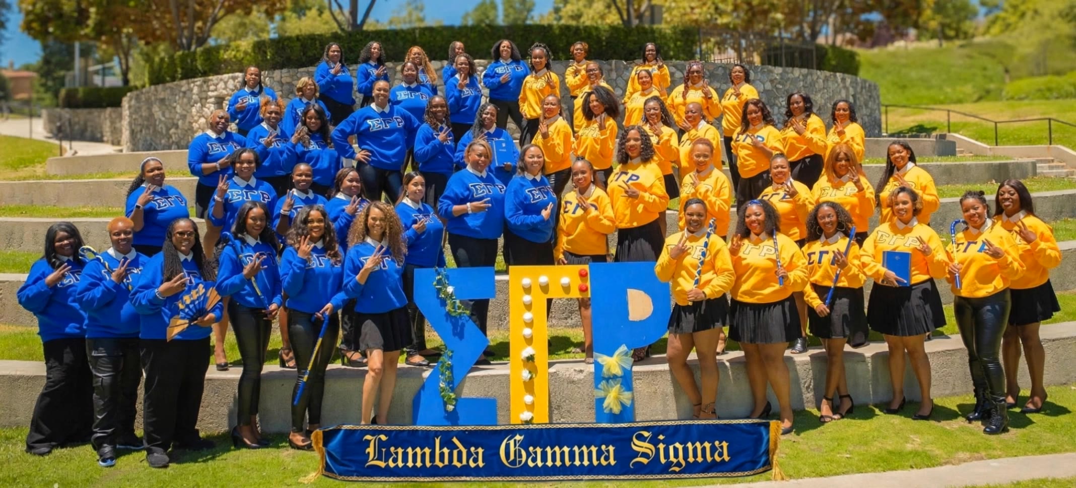 Lambda Gamma Sigma - elegant poses AI video
