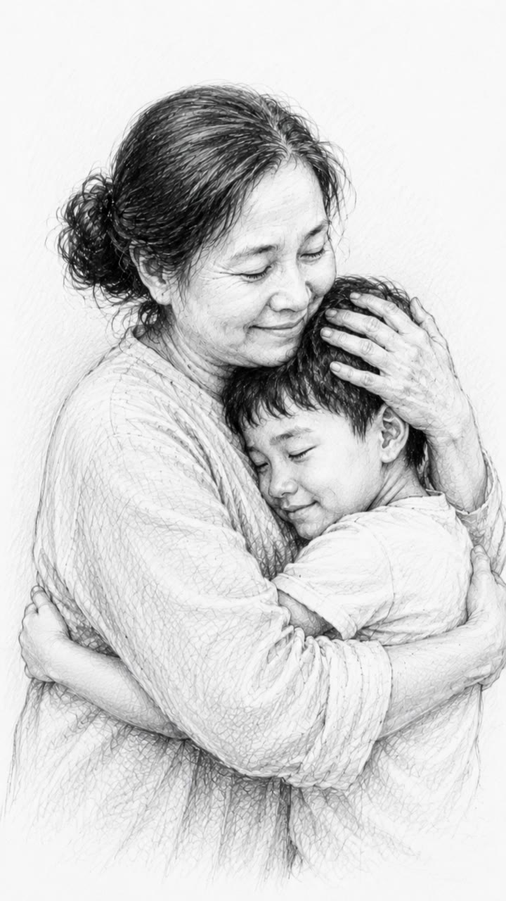My hug - hug picture AI video