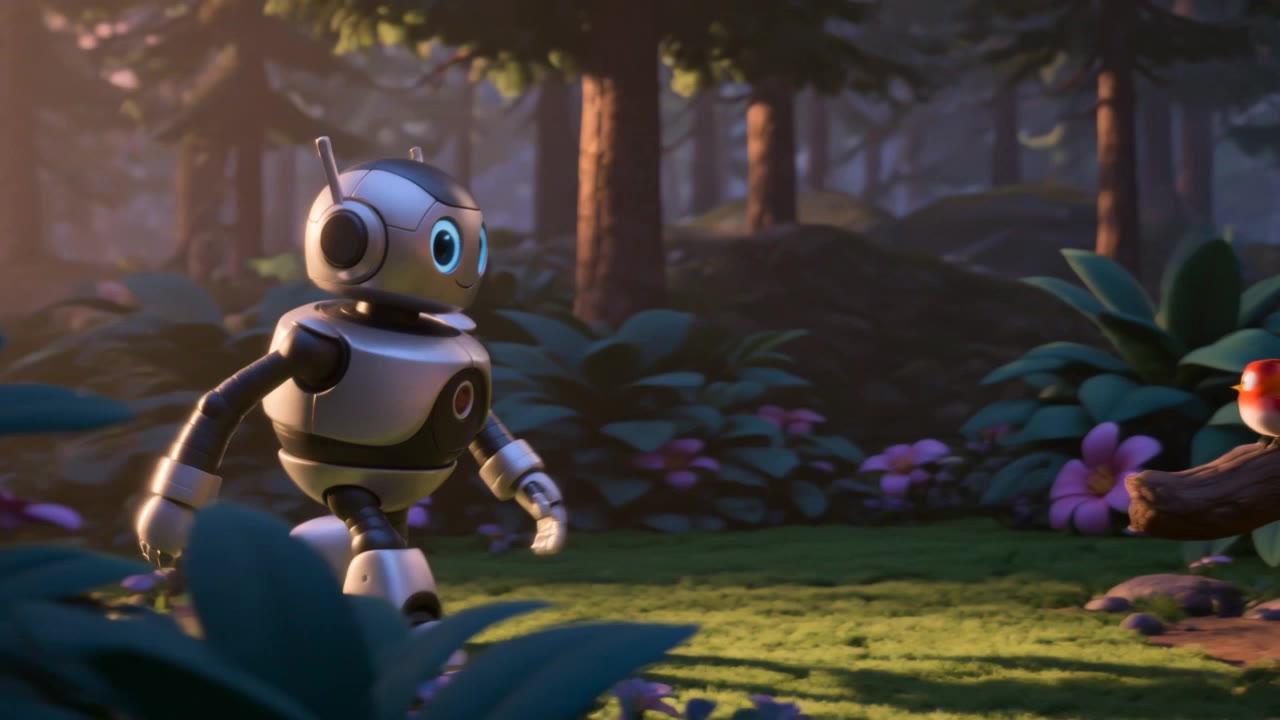 Kling AI work 316044596666511 - characters robots AI video